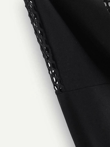 เสื้อฮู้ดครอปแขนยาวผ้าฝ้าย 100% ซับในอย่างดี แห้งเร็ว ระบายอากาศได้ดี เป็นมิตรต่อสิ่งแวดล้อม รุ่นใหม่ล่าสุดสำหรับผู้หญิง แต่งผ้าขนแกะตัดกัน เหมาะสำหรับฤดูหนาว - Product Image 3