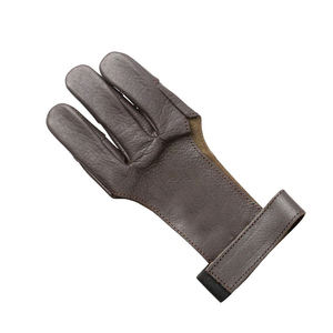<b>Archery</b> Shooting And Hunting <b>Gloves</b> Customize Three Finger Leather <b>Gloves</b> - Product Image 3