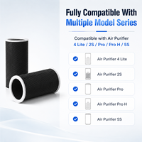 Nouveau filtre cylindrique de remplacement en charbon actif en forme de nid d'abeille pour purificateur d'air 4 Lite/2S/Pro/Pro H/5S, élimination de 99 % des odeurs HCHO