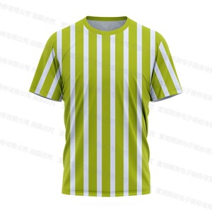 เสื้อกีฬาคอกลมแขนสั้นสำหรับผู้ชายเสื้อยืดผู้ตัดสินฟุตบอลปรับแต่งได้2025เป็นมืออาชีพขนาด2XS-6XL ชื่อ - Product Image 6