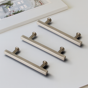 Tirador de Mueble Rectangular Moderno de Aleación de Zinc, Tirador de Cajón Minimalista para Cómoda, Comedor, Baño, Duradero y Ecológico - Product Image 2