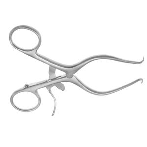 Retractor Jonson Neuroma en ángulo de 90 grados, punta afilada, mango de anillo de 9,5mm de ancho, instrumentos quirúrgicos, Retractor Jonson Neuroma - Product Image 3