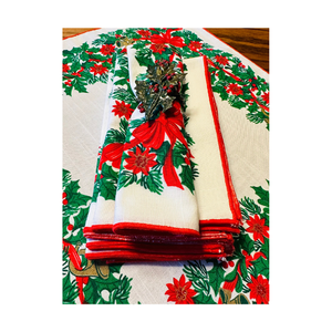 Serviettes de Golf 100% Coton Brodé Minimaliste 20x20 115 GSM Écologique Biodégradable GOTS Certifié Serviette en Coton - Product Image 5