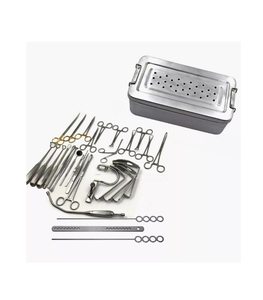 QNQ Juego de 30 Instrumentos Quirúrgicos Manuales de Acero Inoxidable Alemán de Alta Calidad, Aprobados por la CE para Uso Hospitalario - Product Image 4