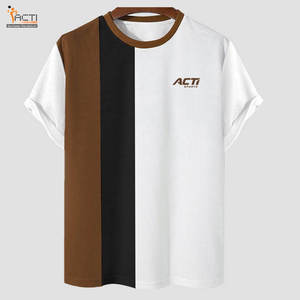 Slim Fit Casual Wear Hommes T-Shirts En Ligne Vente Chaude Hommes T-Shirts À Séchage Rapide Respirant 100% Coton T-Shirts Adultes Porter - Product Image 1