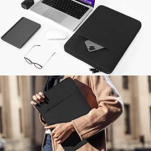 Wholesale Vietnam Manufacturer High Quality Fashion Basic Polyester <b>Laptop</b> Sleeve Case 15.6 Inch Zippered Pocket Shoulder Strap - Product Image 6