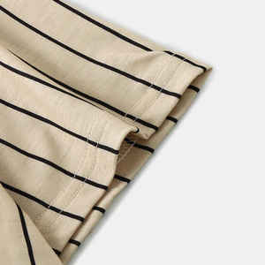 Conjunto de pantalones cortos deportivos de verano de algodón 100% para hombre, camiseta lisa pesada de 300G y pantalones cortos, chándal informal personalizado - Product Image 3