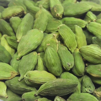 Venta al por Mayor de Semillas de Cardamomo Verde Natural Secas de Estados Unidos, 8mm, 100% Puro Natural, Bolsas de PP de 25/50kg, Venta a Granel a Nivel Mundial