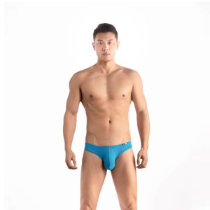 กางเกงบิกินี่ชายแบบถักนิตติ้งพิมพ์ลายดิจิทัล น้ำหนักเบา ระบายอากาศได้ดี ป้องกันแบคทีเรีย ทันสมัย สั่งทำสีสันได้ - Product Image 3