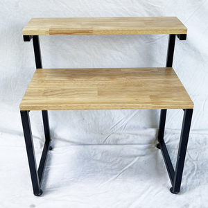 Two-tier Microwave Shelf (50x30x51.7) for <b>Kitchen</b> <b>Storage</b> - Product Image 4