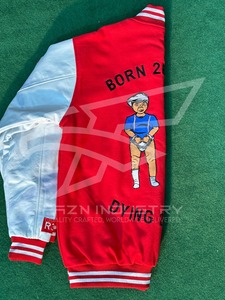 Custom Mens Varsity <b>Jacket</b> with Embroidered Logo Winter <b>Baseball</b> <b>Bomber</b> <b>Jacket</b> with Zipper OEM High Quality Streetwear Coat - Product Image 3