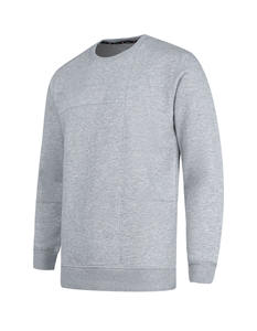 Bon marché, vente en gros sweat-shirt à manches longues avec col brodé et logo design personnalisé ODM unisexe - Product Image 2