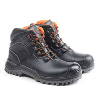Sepatu Keselamatan MODMIX TM-SS-03 Desain Tangguh untuk Pria, Tahan Lama, Tugas Berat, Ujung Kaki Komposit, Lapisan Jala Bernapas, Cengkeraman Kuat