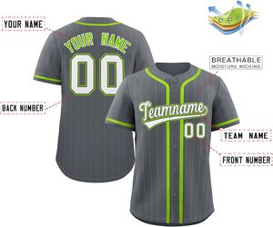 Camiseta de béisbol de rendimiento abotonada, camisa de malla para jóvenes, uniforme de softbol personalizado, aparejo de tela que absorbe la humedad, sarga, ajuste de EE. UU. - Product Image 2