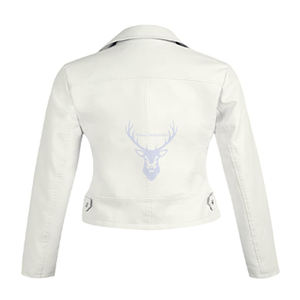 Chaqueta de Cuero de Invierno para Mujer de Alta Calidad con Detalle de Botones, Diseño Transpirable, Fabricada Profesionalmente en Pakistán - Product Image 5