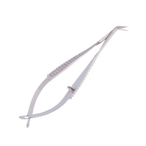 กรรไกรผ่าตัดไมโครแบบปรับแต่งได้: รูปทรงดาบปลายปืนที่ทำมุมขึ้นความยาว215มม. สำหรับเครื่องมือประสาท - Product Image 2