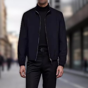 Veste décontractée pour homme en stock OEM, veste de printemps et d'automne grande taille, col à revers, fermeture éclair, commerce transfrontalier, Elite LR PNA - Product Image 6