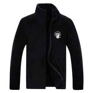 Chaquetas con cremallera completa para hombre, ropa al por mayor, Polar, con diseño personalizado, Invierno - Product Image 5