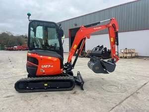 Miniexcavadora Kubota U27-4 Disponible, de Alta Calidad y Precio Económico, con Cucharón de 0.12m³ y Gran Potencia de Excavación - Product Image 3