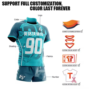 Maillot Rugby Personnalisé pour Hommes de Ligue d'Équipe, Chemise Rugby pour Club - Product Image 2