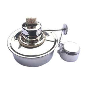 OEM tùy chỉnh lành giá rẻ Thỏa Thuận về Methyl hóa tinh thần Tốt nhất 125 ml thép không gỉ Burner với Wick cho phòng thí nghiệm sử dụng - Product Image 5