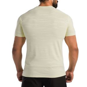 Camiseta Deportiva de Moda para Gimnasio, 100% Algodón, Ecológica, Transpirable, de Manga Corta, Corte Regular y Elástica - Product Image 2