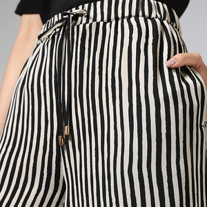 Flared Style Custom All Over Printed Young Ladies Formal Trousers Good Quality Comfortable <b>Pants</b> For Women From BD Supplier - Product Image 6