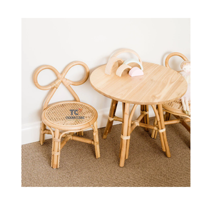 Natural Material Toddler <b>Bowl</b> Chair Natural Kids Rattan Chairs Ecofriendly <b>Baby</b> Kids Chairs - Product Image 1