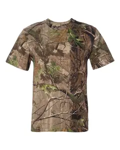 Yeni özelleştirilmiş grafik t-shirt erkekler için herhangi bir durum Jungle Camo gerçek ağaç baskı avcılık yürüyüş erkek t-shirt