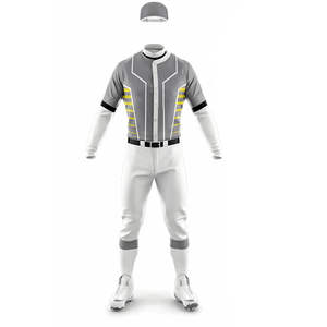 Uniforme de Béisbol y Sóftbol Personalizado para Hombre con Logotipo, Conjunto Deportivo Transpirable 2025 con Impresión de Logotipo del Equipo, Servicio OEM - Product Image 3