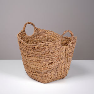 Cestas de almacenamiento ecológicas de Vietnam, organizador duradero hecho a mano para interiores de hoteles y decoración de lujo para el hogar-SB2025 - Product Image 4