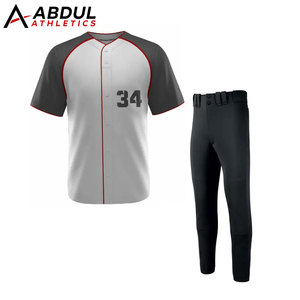 Uniforme de baseball sportif moderne conçu pour le confort, la performance et le nom d'équipe personnalisé - Product Image 1