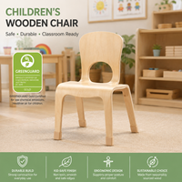 Chaise d'école Montessori en bois pour enfants, mobilier de classe pour la maternelle, la garderie, la crèche, l'école préscolaire, l'apprentissage des tout-petits