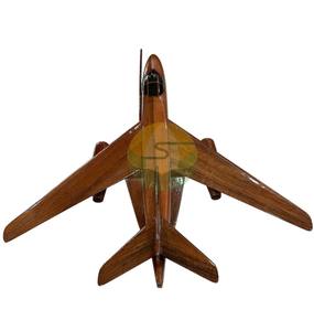 Modelo de Avión A-3 Skywarrior de Madera de Caoba, Artesanía de Fábrica de Vietnam/Modelo de Avión de Madera A-3 a Escala Hecho en Vietnam - Product Image 4
