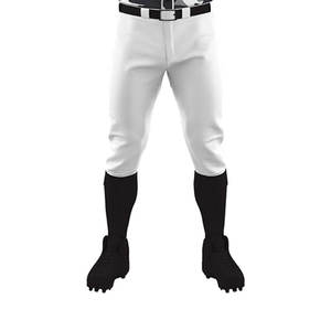 Traje de béisbol de alto rendimiento de poliéster para hombres Jersey de manga corta con pantalón, ropa de equipo con logotipo personalizado para juegos de béisbol y softbol - Product Image 2