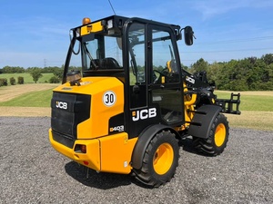 Chargeuse sur pneus JCB 403 Plus Stage V, 3 tonnes, diesel, jaune, équipement de construction - Product Image 1