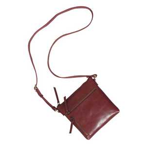 กระเป๋าพาดลำตัวหนังบัฟทรงเรขาคณิตสไตล์โบฮีเมียน Vt กระเป๋าหนังแท้สไตล์อิตาลี - Product Image 4