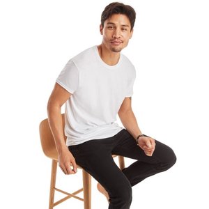 Camiseta extragrande con gráfico personalizado para hombre, camisetas 100% algodón en blanco, diseña tu propio logotipo y patrón, regalo personalizado - Product Image 5