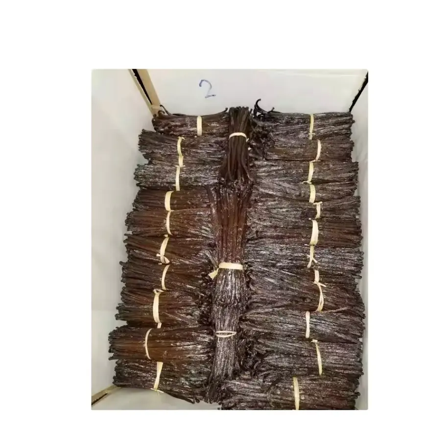 Ванильные бобы из Мадагаскара, органические сертифицированные Премиум-качества
