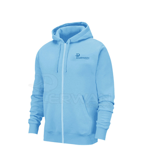 Sudaderas con Cremallera para Hombre al por Mayor, 100% Algodón, Transpirables, de Secado Rápido, Colores Personalizados, Impresión Digital, Ligeras, de Color Sólido - Product Image 1