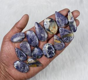 Cabochons de jaspe bertrandite naturel pour la fabrication de bijoux, lot de pierres précieuses de jaspe bertrandite, cabochon en vrac, pierres précieuses en vrac - Product Image 4