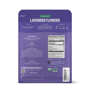 Fleurs de lavande séchées biologiques FGO, bourgeons séchés de qualité supérieure pour la cuisine ou les sachets, 16 oz - Product Image 2