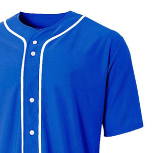 Tenues de baseball de qualité durable, logo personnalisé, vente en gros, nouvelle tendance de la mode, 100% polyester, évacuation de l'humidité et séchage rapide - Product Image 4