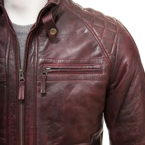 Top Trending <b>Winter</b> Warm OEM Design Slim Fit <b>jacket</b> for men Men's Leather <b>Jacket</b> Breathable Fashion for Men - Product Image 4