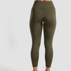 2025 femmes élégantes Yoga Legging respirant taille haute sans couture pantalons d'entraînement pour Gym Fitness et activités de plein air - Product Image 6