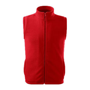 Peay Word industria personalizada al por mayor de alta calidad chaleco polar con cremallera chaleco rojo invierno puffer chaleco - Product Image 5