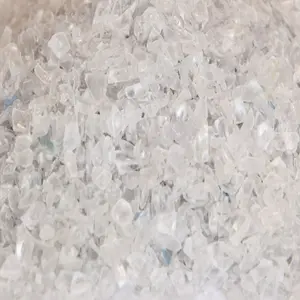 Toptan PET Flakes sıcak yıkama ezilmiş su şişesi geri dönüşümlü PET Flakes hurda