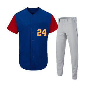 Uniforme de béisbol para hombre totalmente personalizado, estilo perfecto, Venta caliente, tarifa razonable, mejores diseños, uniforme de béisbol con peso ligero - Product Image 1