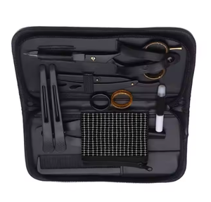 Kit de barbier professionnel en gros avec peigne, pince, rasoir - Acier inoxydable, couleur personnalisée, OEM/ODM pris en charge - Product Image 6