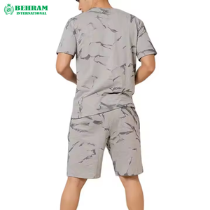 T-shirt de sport d'été grande taille pour hommes, coupe régulière, 100 % coton, impression personnalisée, anti-boulochage, vente en gros - Product Image 4